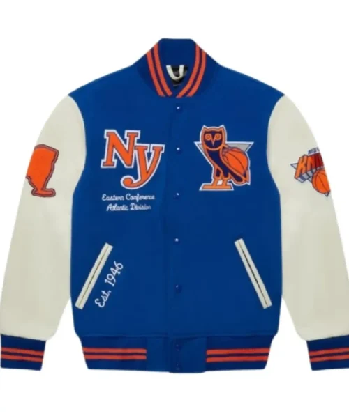 OVO New York Knicks Varsity Jacket