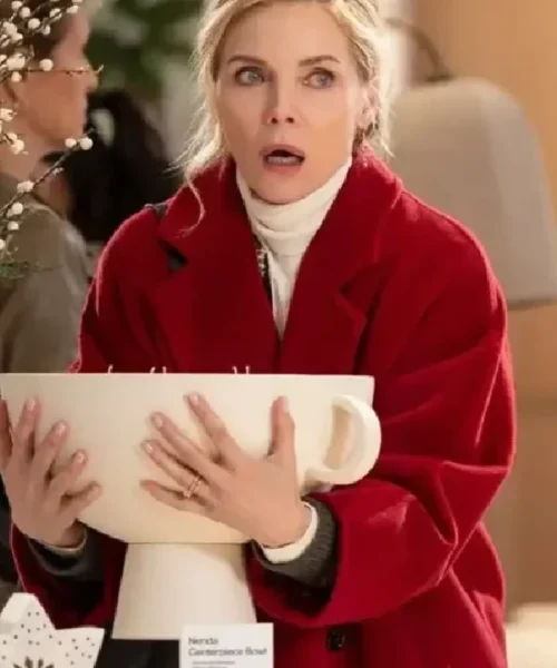 Oh. What Fun Michelle Pfeiffer Red Coat