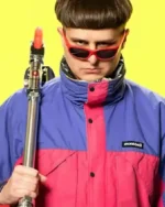 Oliver Tree All That x Alien Boy Song Pink and Purple Jacket