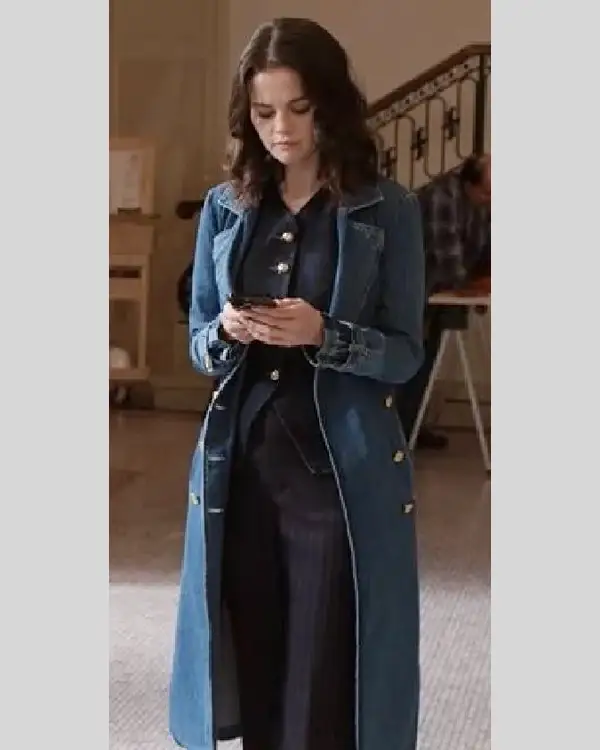 Only Murders in the Building S05 Selena Gomez Denim Coat
