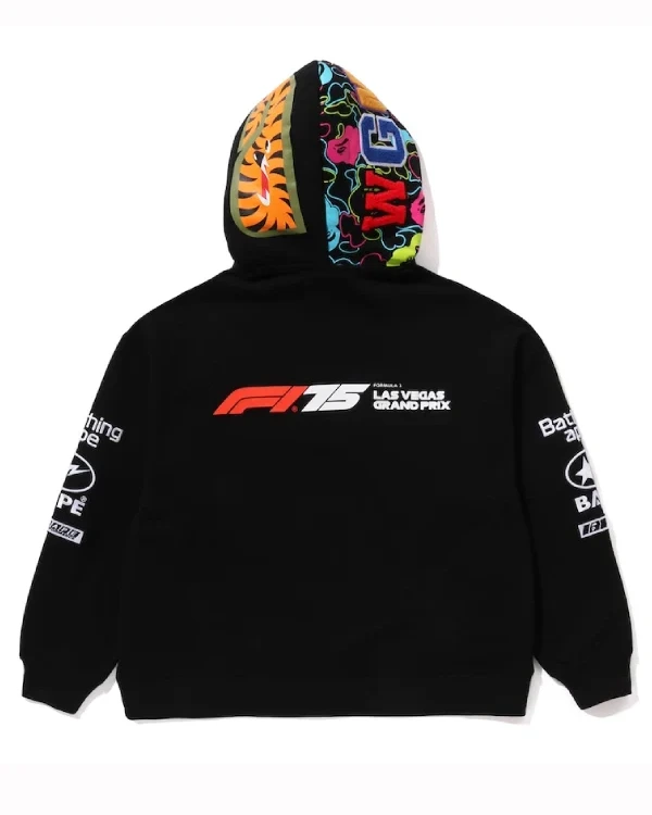 Order Recreated - BAPE x F1LVMulti Logo Shark Relaxed Fit