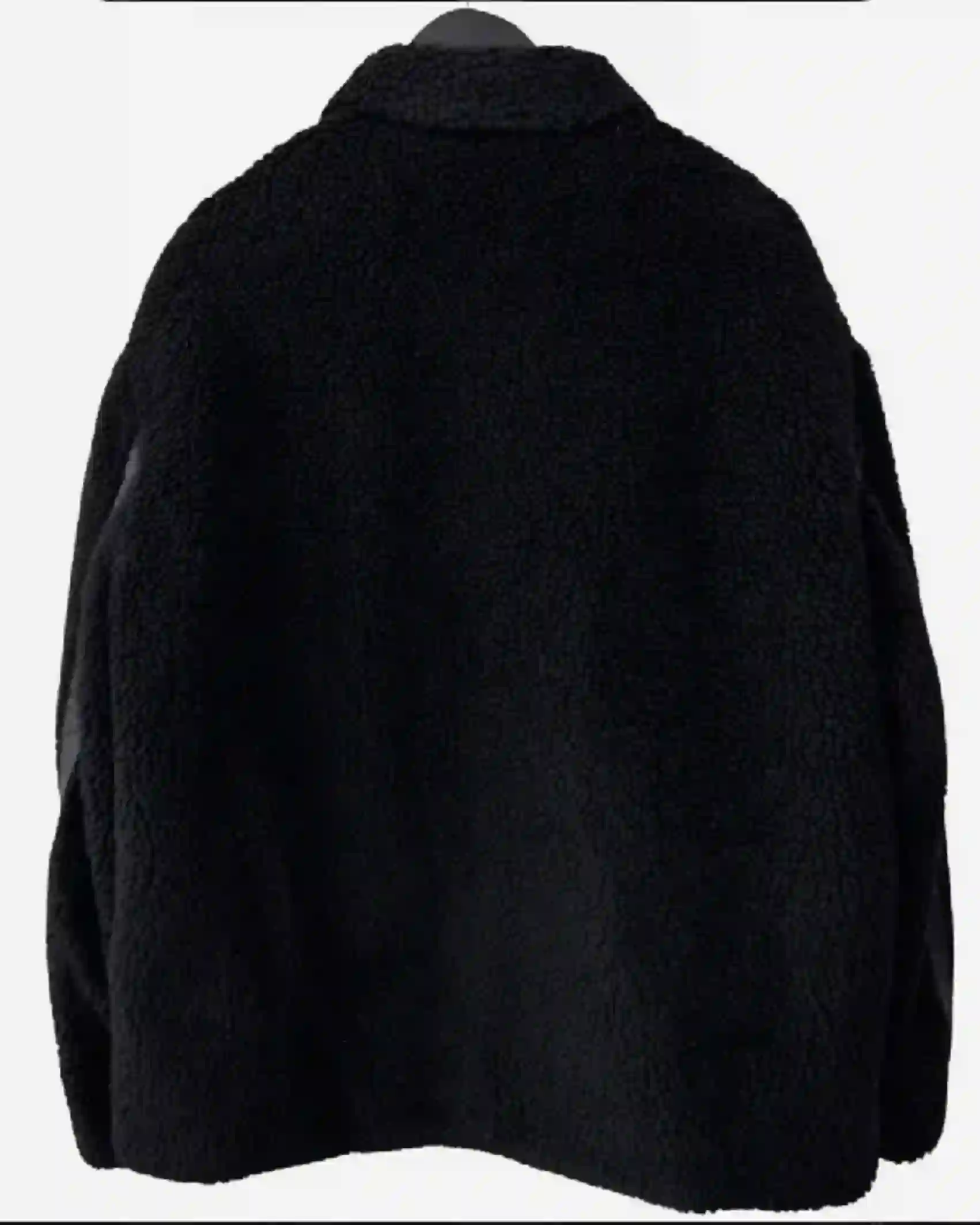 Order Unisex PRADA Blouson Black Fleece Jacket – For Sale Back