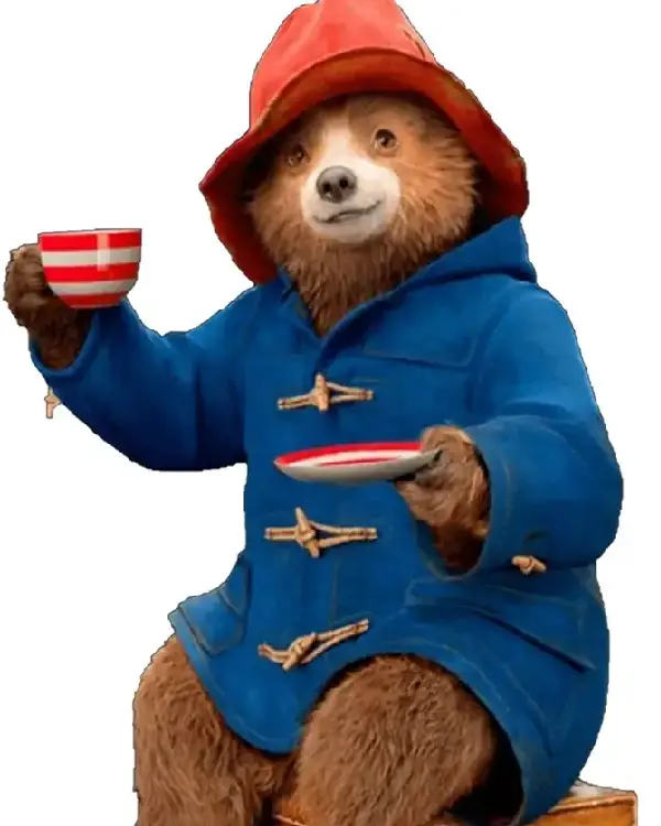 Paddington Bear Blue Coat