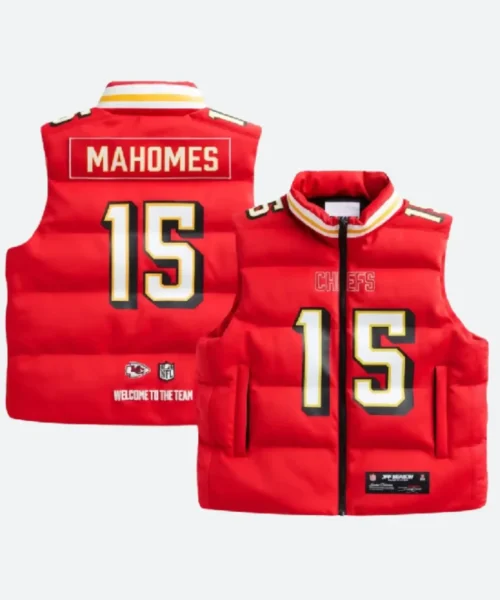 Patrick Mahomes KC Chiefs Off Season Puffer Vest