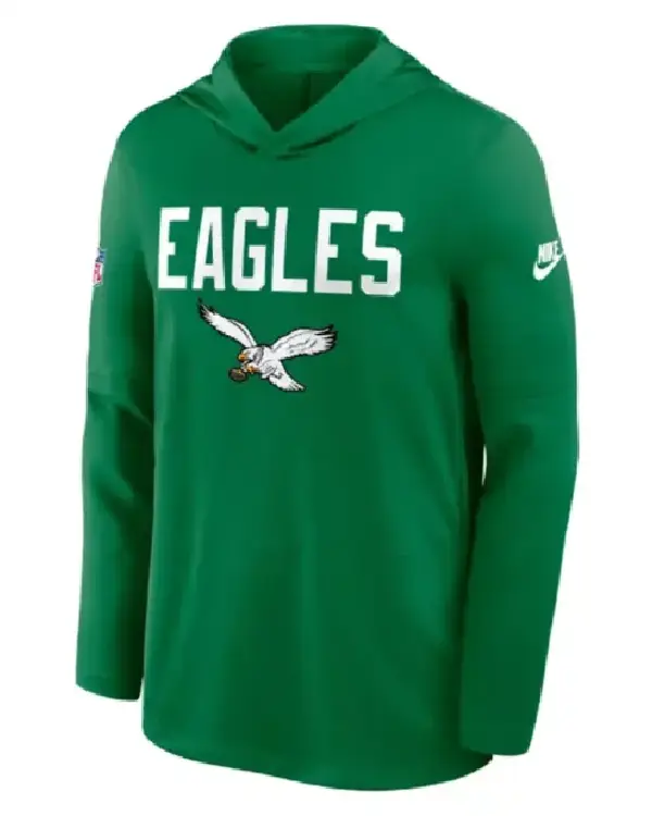 Buy Philadelphia Eagles Football Coach Nick Sirianni Green Hooded T Shirt