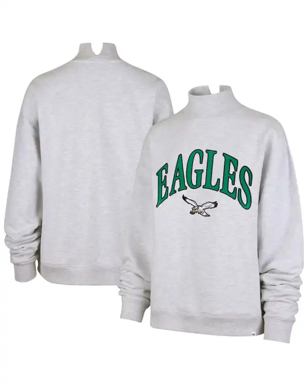 Philadelphia Eagles Mock Neck Sweatshirt