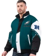 Philadelphia Eagles Pro Player Tape Hooded Jacket