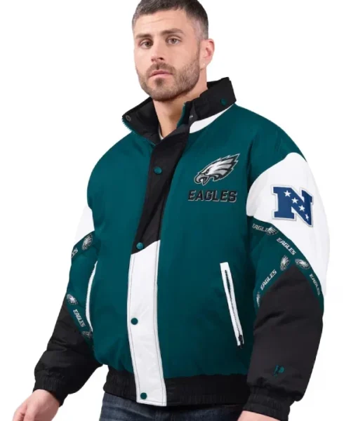 Philadelphia Eagles Pro Player Tape Hooded Jacket