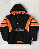 Philadelphia Flyers 90s Black Pullover Jacket