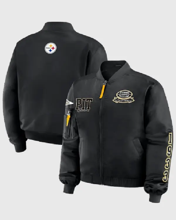 Pittsburgh Steelers WEAR by Erin Andrews Bomber Jacket