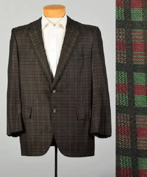 Plaid Christmas Blazer