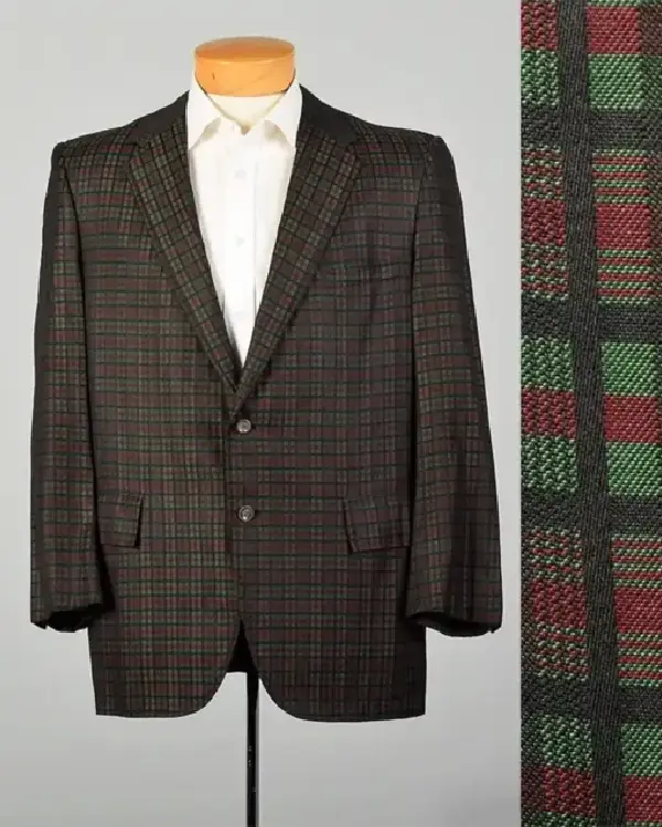 Plaid Christmas Blazer