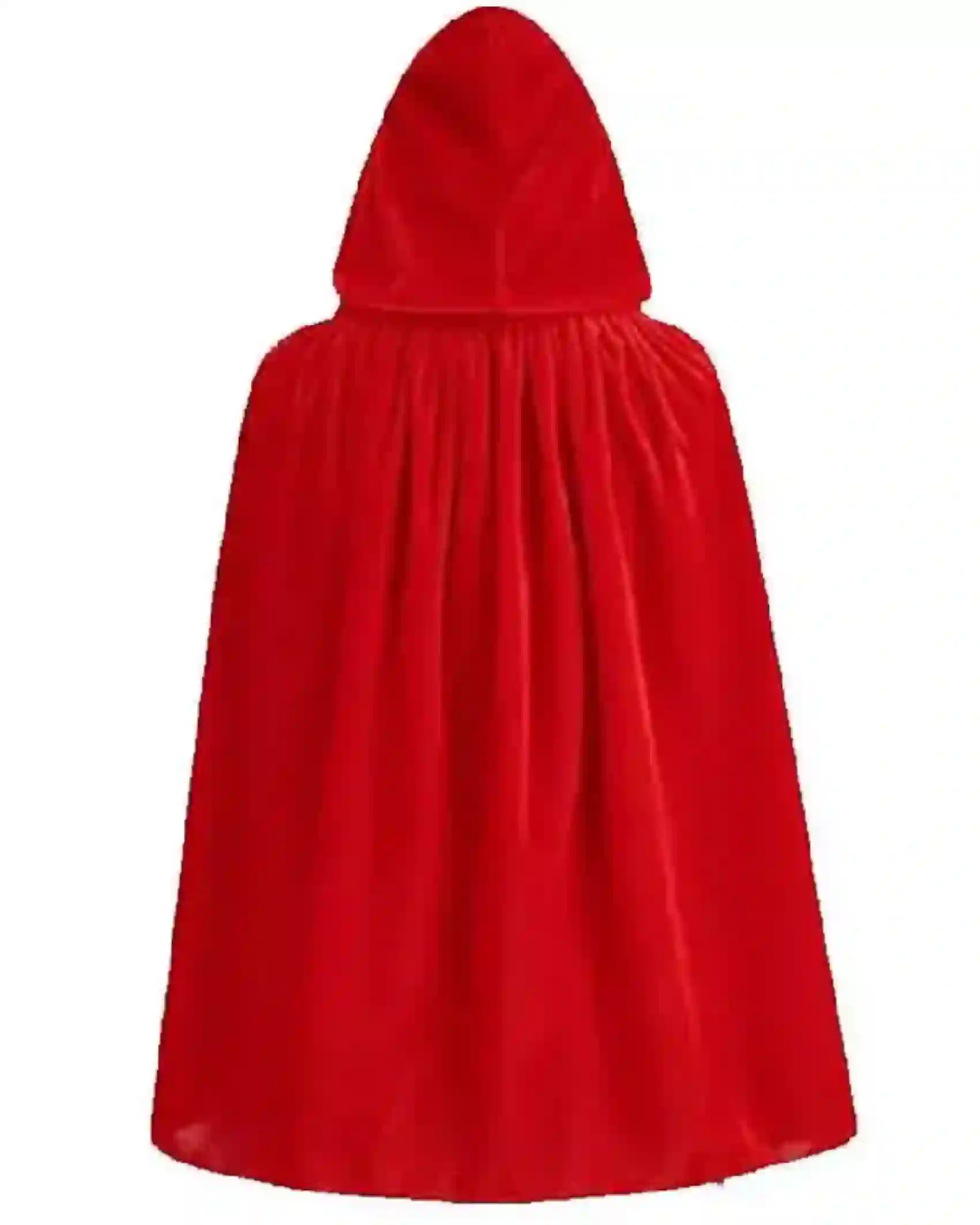 Premium Velvet Red Riding Hood Cape for Christmas