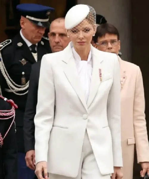 Princess Charlene Monaco National Day 2025 Blazer