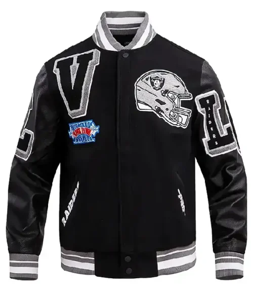 Raiders Mashup Varsity Jacket