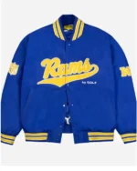 Rams Golf Wang Satin Bomber Jacket