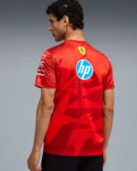 Recreated - Scuderia Ferrari 2025 Special Edition Las Vegas Race Red T-Shirt Back