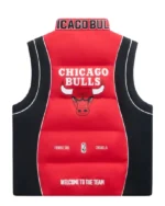 Recreation – Buy Chicago Bulls Off Season x NBA Red Standard Puffer Vest For Sale