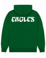 Recreation – Philadelphia Eagles Green Cutout Pullover Hoodie