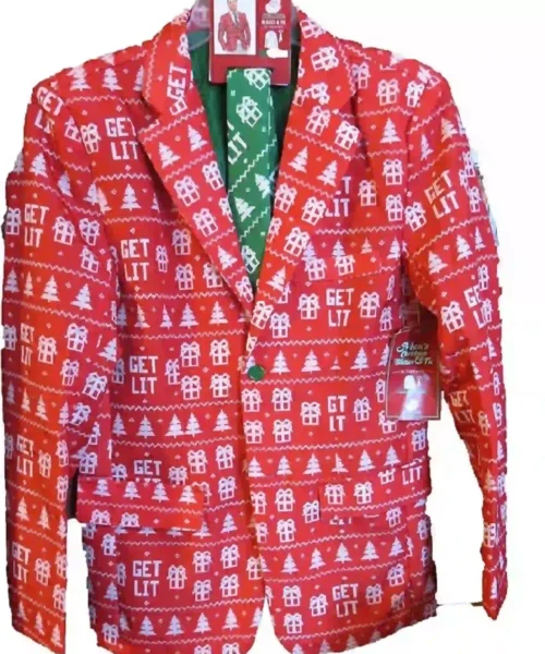Red Christmas Blazer
