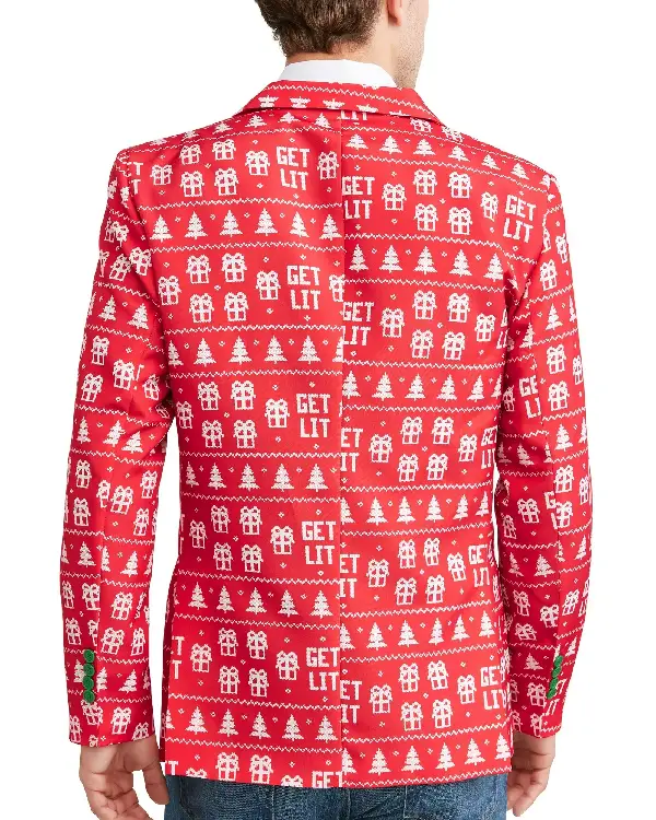 Red Christmas Blazer sale
