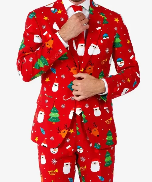 Red Christmas Suit