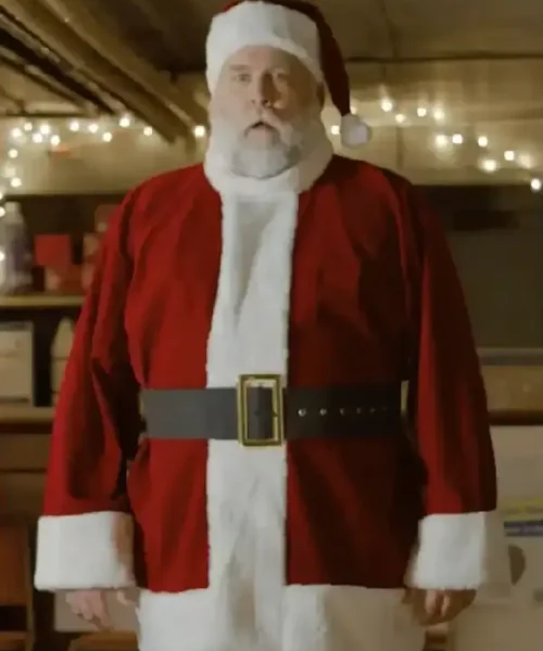 Saint Nick of Bethlehem Daniel Roebuck Red Santa Jacket