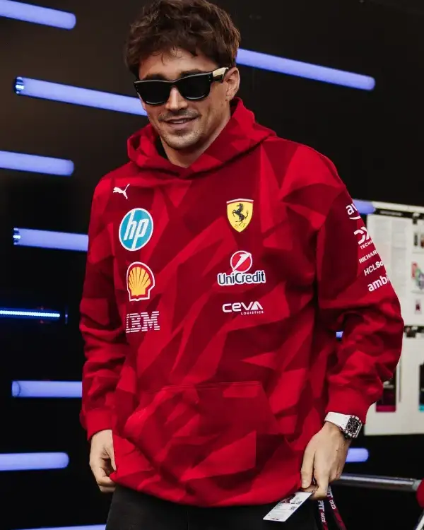 Scuderia Ferrari 2025 Special Edition Las Vegas Race Hoodie
