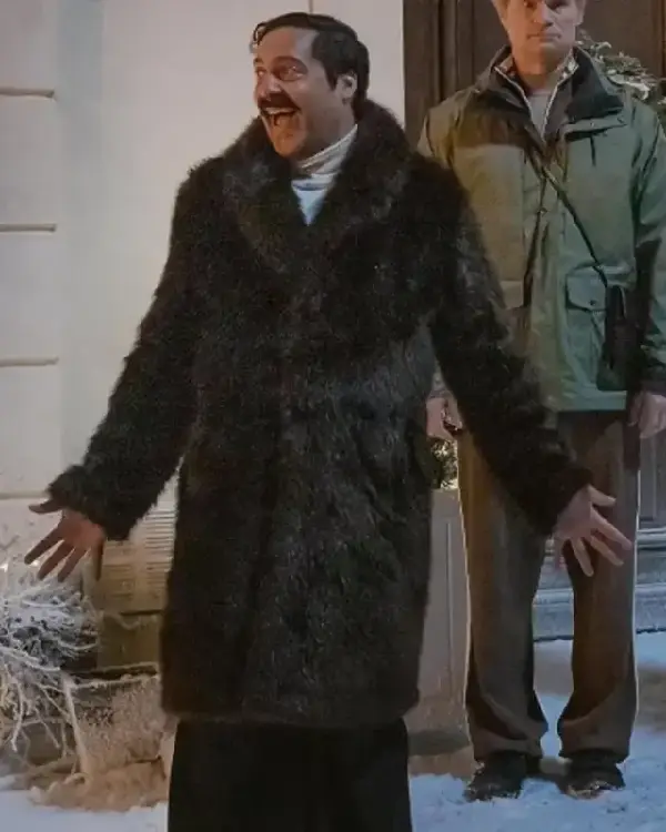 Sean Amsing Champagne Problems Brown Fur Coat