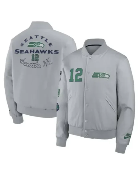 Seattle Seahawks Nike Rivalries Varsity Jacket