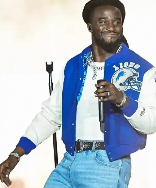 Shaboozey Detroit Lions Bomber Jacket
