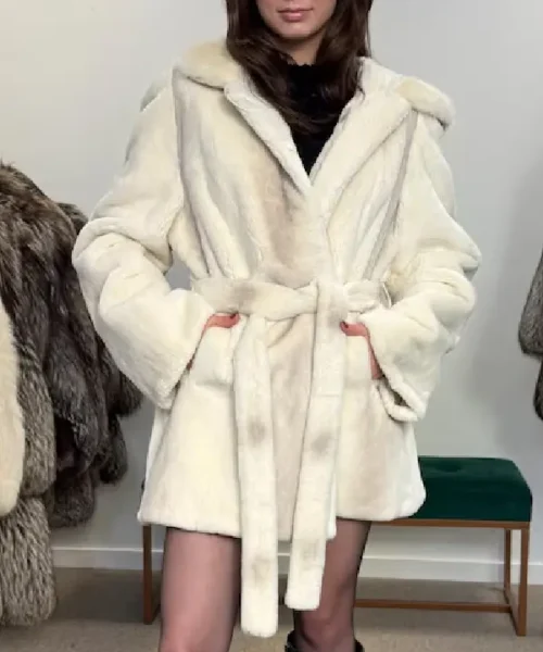 Sheared Mink Fur Coat_