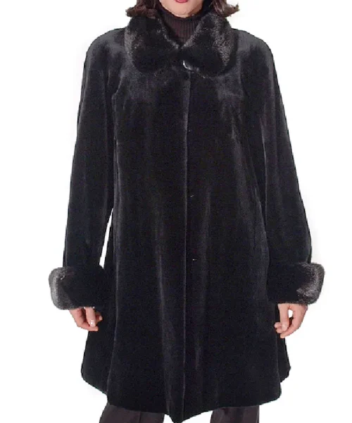 Sheared Mink Fur Jacket_