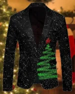 Shop Christmas Ugly Blazer for Men Suit Party Tuxedo Suit Jackets on Sale
