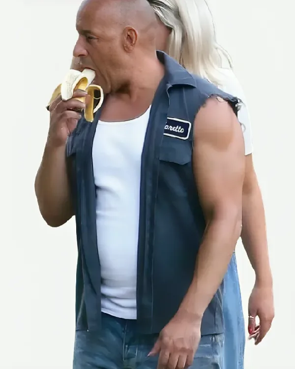Shop Dominic Toretto Film Fast and Furious 9 Vin diesel Blue Vest