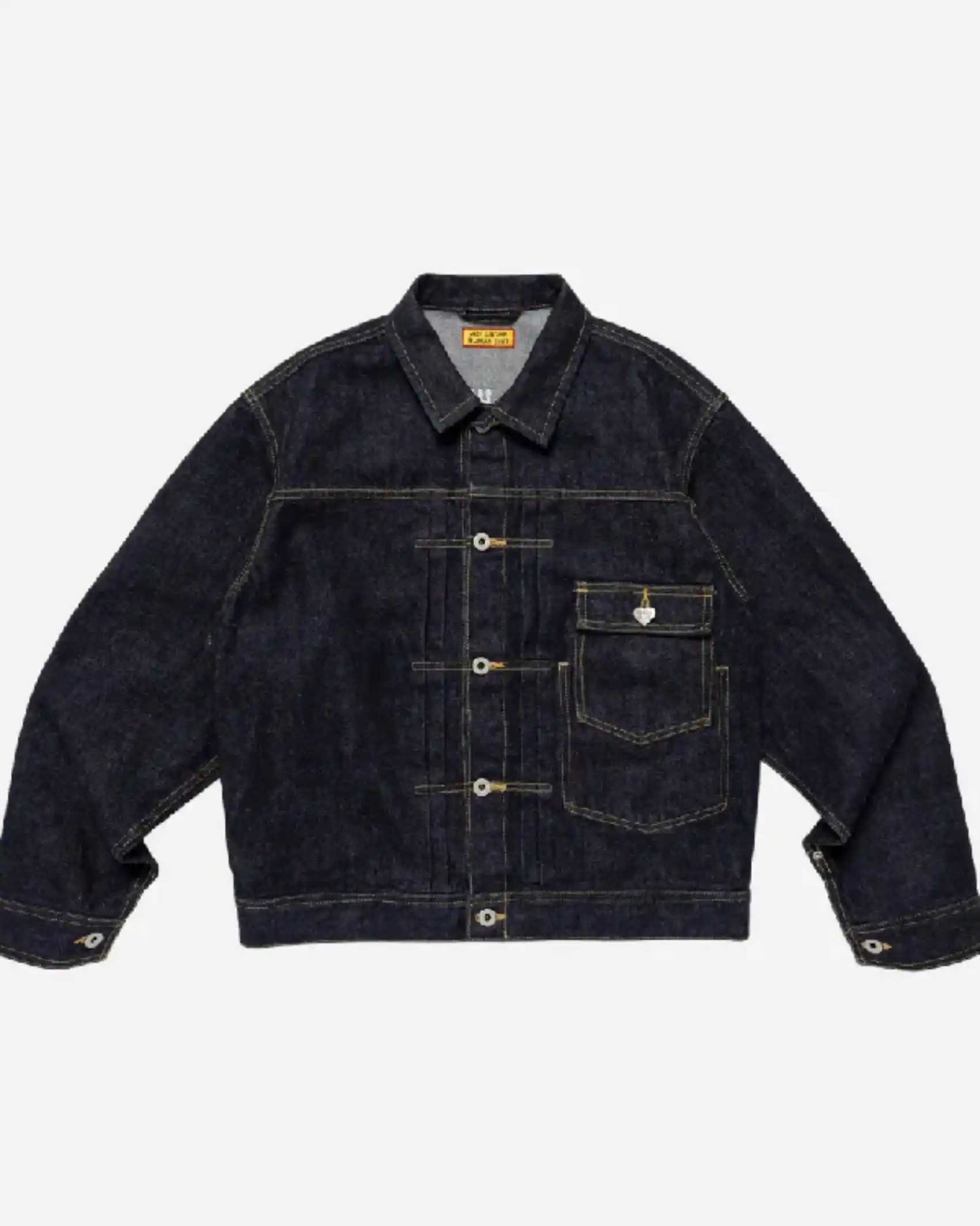 Shop Human Made Undercover Blue Denim Jacket – For Sale