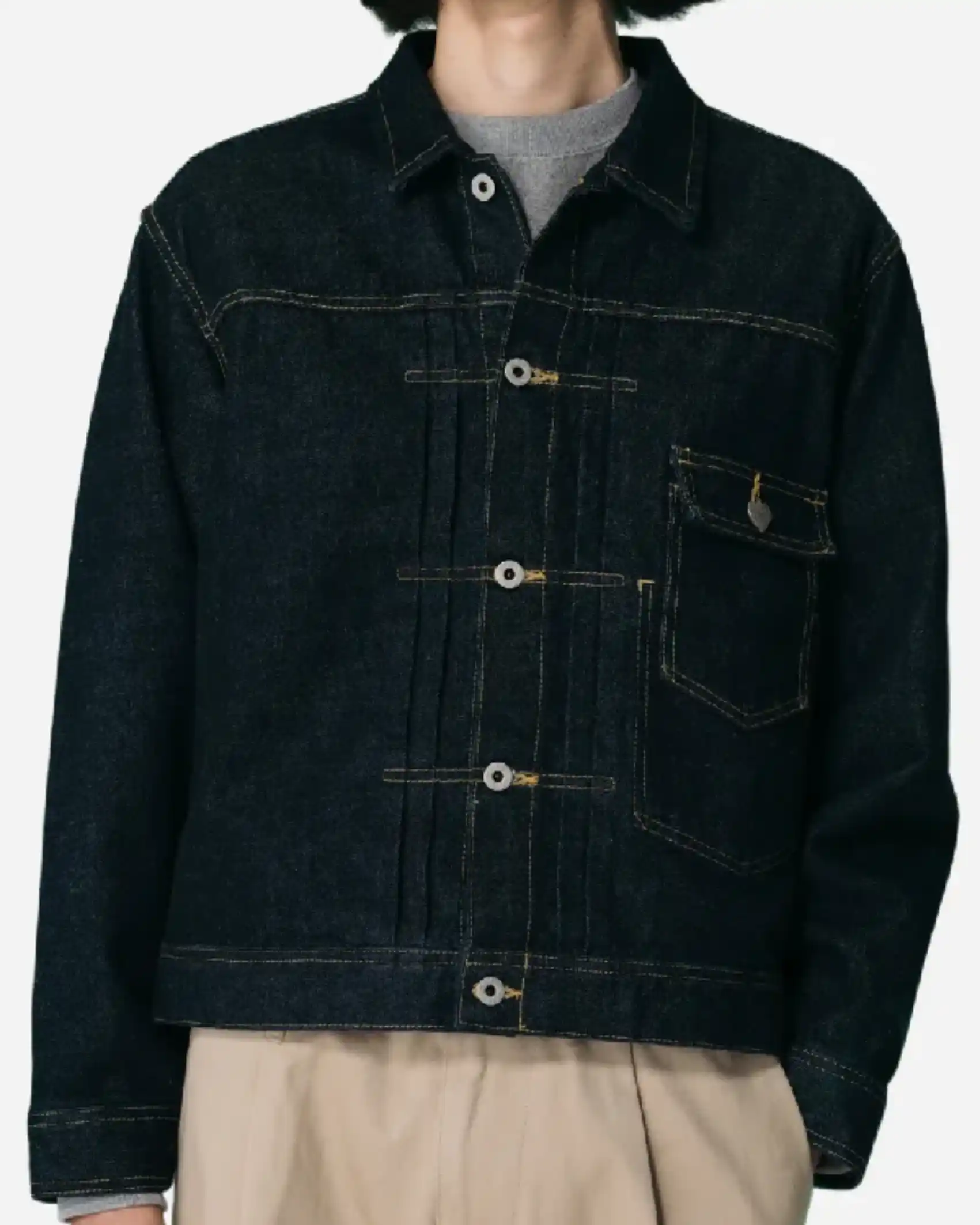 Shop Human Made Undercover Blue Denim Jacket