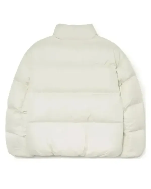 Shop Major League Baseball 2025 New York Yankees Puffer Jacket Sale White Back