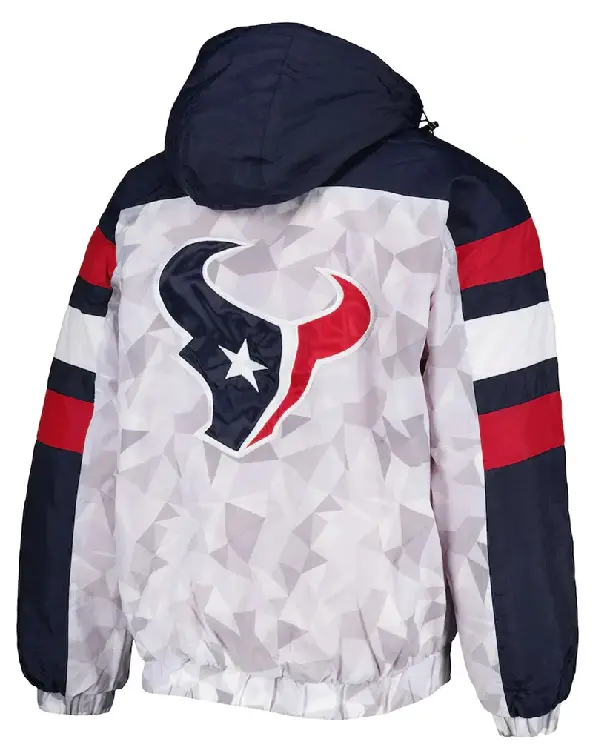 Shop Men's Houston Texans Pullover Starter Jacket For Sale