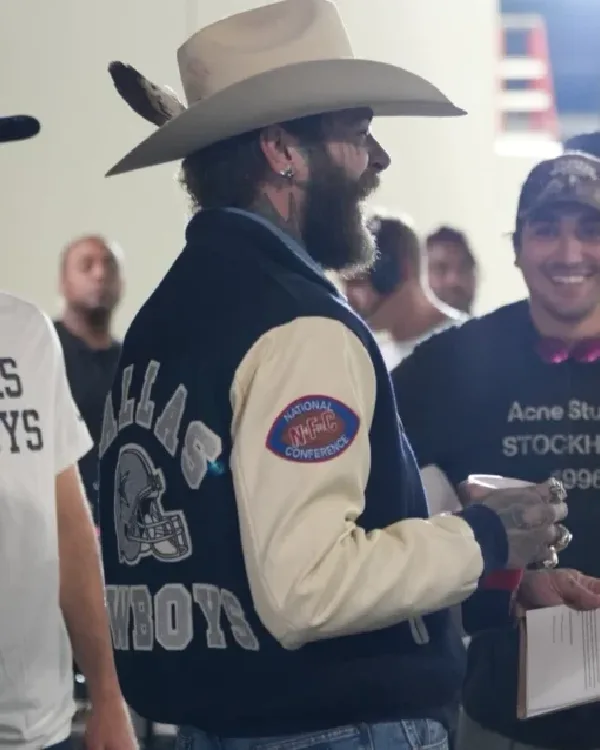 Post Malone Thanksgiving Halftime Show Cowboys Jacket - Image 3