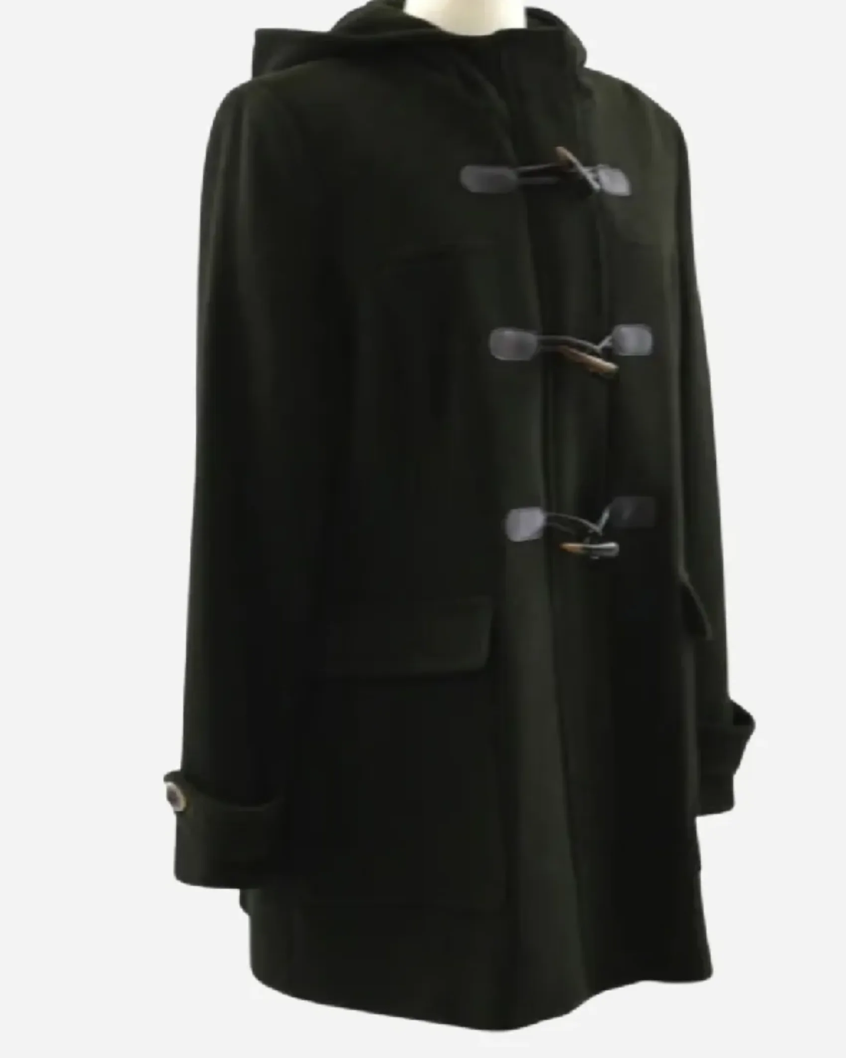 Shop Riley Thomas A Christmas in Vermont Abigail Hawk Green Hooded Coat Jacket