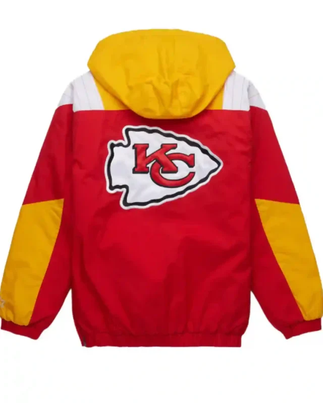 Shop Starter Kansas City Chiefs Pullover Jacket Sale Back