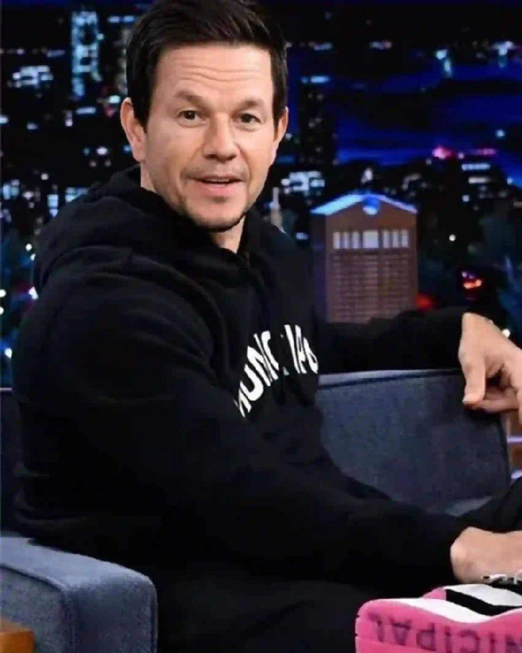 Shop Step Up Your Style Game with The Tonight Show Mark Wahlberg Hoodie