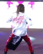 Shop WWE Raw Return Dolph Ziggler Wanted Man White Jacket for Men and Women Fpr Sale