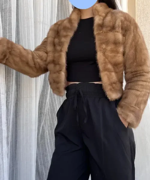 Short Mink Fur Jacket_
