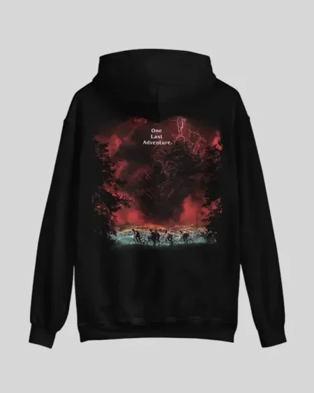 Stranger Things S05 One Last Adventure Hoodie