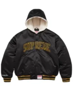 Supreme Mitchell & Ness Satin Varsity Jacket