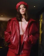 Synnove Karlsen Fletcher UK Fabric Magazine Leather Jacket