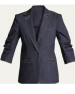 TV-Series Today 2025 Blue Denim Blazer