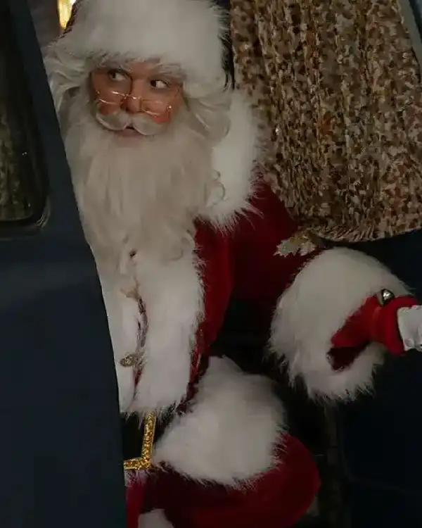 Taylor Santa My Secret Santa 2025 Alexandra Breckenridge Santa Costume Coat